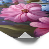 Whimsical Fantasy Tuin Kitten Kwekerij Poster (Hoek)