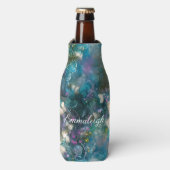 Whimsical Fantasy Vlinder Vlucht Flesjeskoeler (Fles Voorkant)