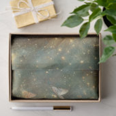 Whimsical Fantasy Vrienden Meisje en Leeuw Decoupa Tissuepapier (Geschenk)