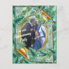 Whimsical Fantasy World met een tropische smaak Aankondigingskaart