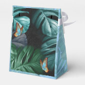 Whimsical Fantasy World met een tropische smaak Bedankdoosjes (Achterkant)