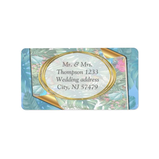 Whimsical Fantasy World met een tropische smaak Etiket (Voorkant)