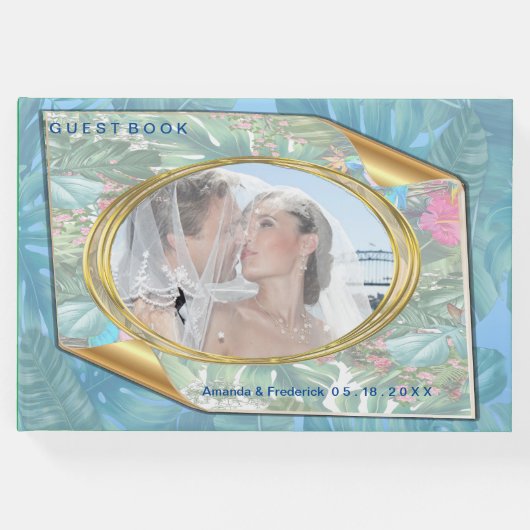 Whimsical Fantasy World met een tropische smaak Gastenboek (Voorkant)