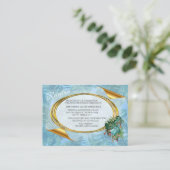 Whimsical Fantasy World met een tropische smaak Informatiekaartje (Staand voorkant)