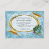 Whimsical Fantasy World met een tropische smaak Informatiekaartje (Voorkant)