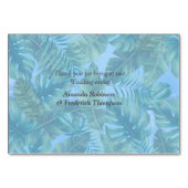 Whimsical Fantasy World met een tropische smaak Kaart (Achterkant)