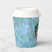 Whimsical Fantasy World met een tropische smaak Papieren Bekers (Rechts)