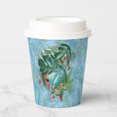 Whimsical Fantasy World met een tropische smaak Papieren Bekers (Voorkant)