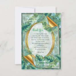 Whimsical Fantasy World met een tropische smaak RSVP Kaartje