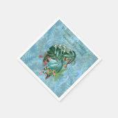 Whimsical Fantasy World met een tropische smaak Servet (Hoek)