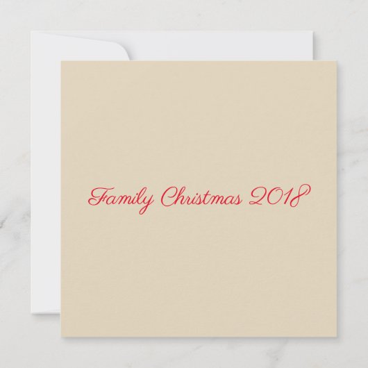 Whimsical Fawn Wreath Flat Kaart (Achterkant)