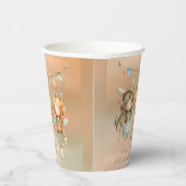 Whimsical  feeën meisje verjaardagsfeestje papieren bekers (Rechts)