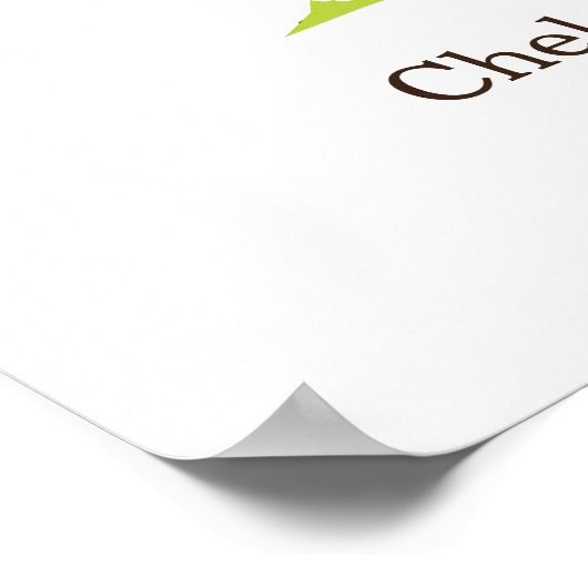 Whimsical Fingerprint Tree met Lovevogels Poster (Hoek)