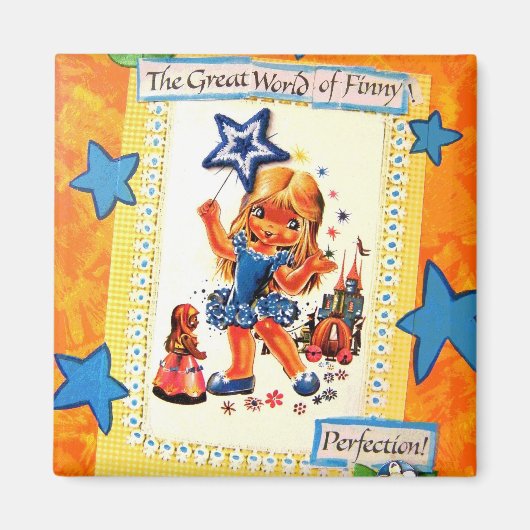 Whimsical Finny - Magneet (Voorkant)