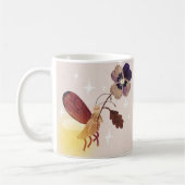Whimsical Firefly Fairy Mug Koffiemok (Links)
