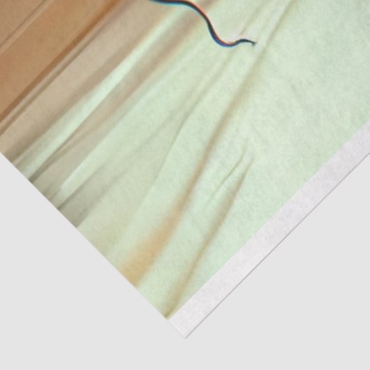 Whimsical Flamboyant Hippo Decoupage Tissuepapier (Detail)