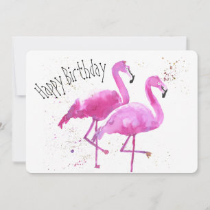 Whimsical, Flamingo platte Kaart