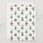 Whimsical Flat Christmas Card – Cute Holiday Cheer (Voorkant)