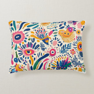 Whimsical Flora Dream Pillow Accent Kussen