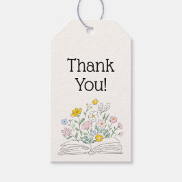 Whimsical Floral A New Chapter Bridal Shower  Cadeaulabel