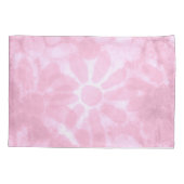 Whimsical Floral Abstract Pastel Roze Bloem Kussensloop (Achterkant)