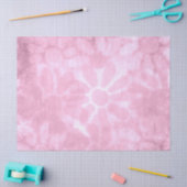 Whimsical Floral Abstract Pastel Roze Decoupage Tissuepapier (Craft)