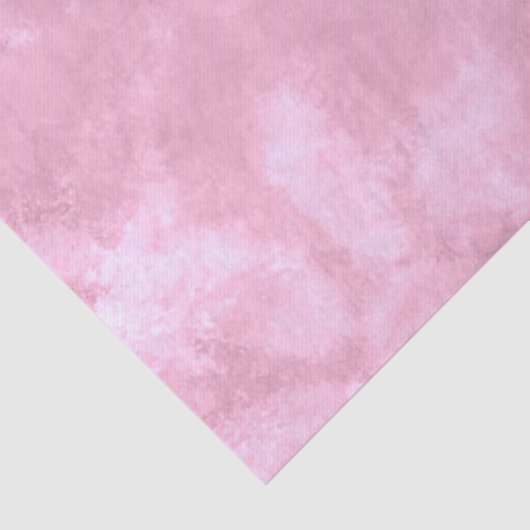 Whimsical Floral Abstract Pastel Roze Decoupage Tissuepapier (Detail)