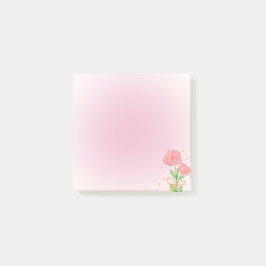Whimsical Floral Art Print Post-it® Notes