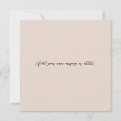 Whimsical Floral Beer feeën Waterverf kunst (Achterkant)