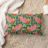 Whimsical Floral Bird Sierkussen Sierkussen Kussen (Deken)