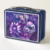 Whimsical Floral Bunny Konijn gepersonaliseerd (Achterkant)