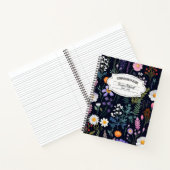 Whimsical Floral Composition Notitieboek (Binnen)