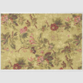Whimsical Floral Design Decoupage Tissue Paper Tissuepapier (Voorkant)
