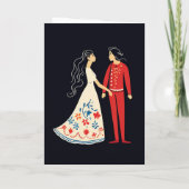 Whimsical Floral Fiesta Wedding Programma (Achterkant)