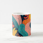 Whimsical Floral Flow Mug Koffiemok (Center)