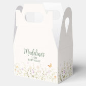 Whimsical Floral Garden Party Verjaardag Bedankdoosjes (Geopend)