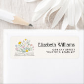 Whimsical Floral Her Next Chapter Bridal Shower  Etiket (Insitu)