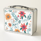 Whimsical Floral Lunch Box (Achterkant)