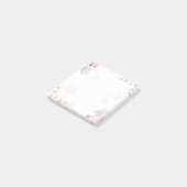 Whimsical Floral Morning Frame Post-it® Notes (Schuin)
