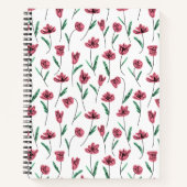 Whimsical Floral Notitieboek - Krabbelige bloemen (Voorkant)