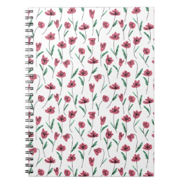 Whimsical Floral Notitieboek - Krabbelige bloemen