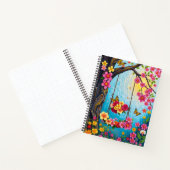 Whimsical Floral Notitieboek/ Schattigee bloemen Notitieboek (Binnen)