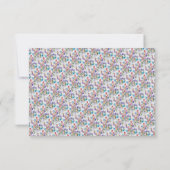 WHIMSICAL FLORAL PATTERN RSVP (Achterkant)