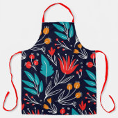 Whimsical Floral Print Schort (Voorkant)