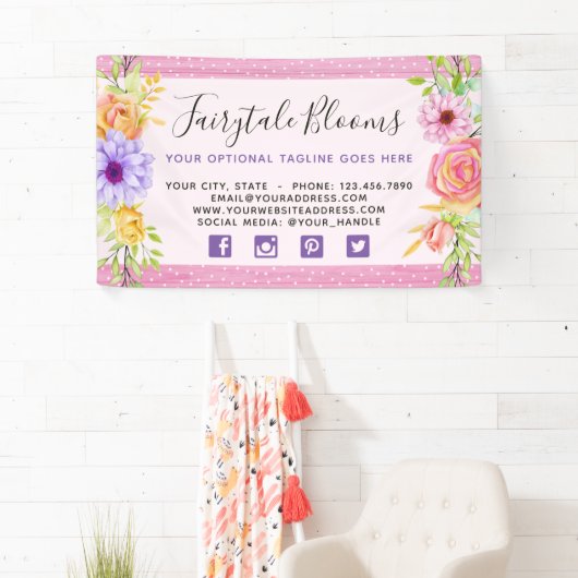 Whimsical Floral Rozen & Rustic Pink Wood Girly Spandoek (Insitu)