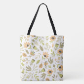 Whimsical Floral Tote Bag (Achterkant)