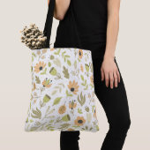 Whimsical Floral Tote Bag (Dichtbij)