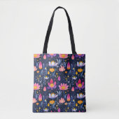 Whimsical Floral Wellness Canvas tas (Voorkant)