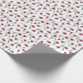 Whimsical Floral Wrapping Papier - Krabbelige bloe (Hoek)