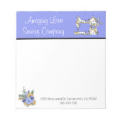 Whimsical Florence Machine 2 Note Pad Notitieblok (Voorkant)